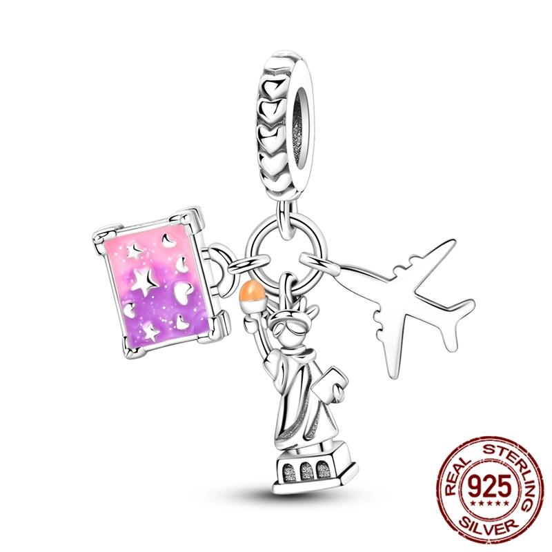 New In Charms Copper Pandent Charms Beads Jewellery Fit Originalbracelet Diy For Woman Jewelry Gift