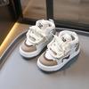 Spring New Solid Bottom Boys and Girls Bread Casual Shoes Comfortable Soft Bottom Skateboard Shoes