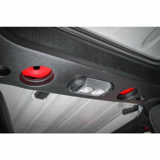 Rear Front Reading Light Lamp Cover Trim Panel For Jeep Wrangler JK 11-17 4Door