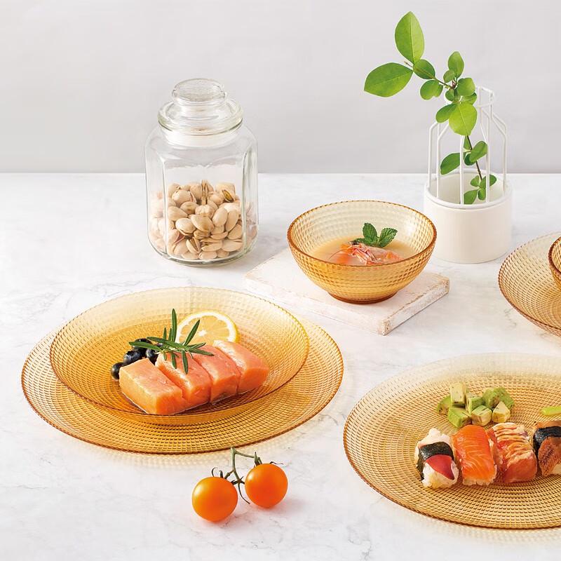 VISIONS Crystal Clear 6-Piece Glass Dinnerware Set