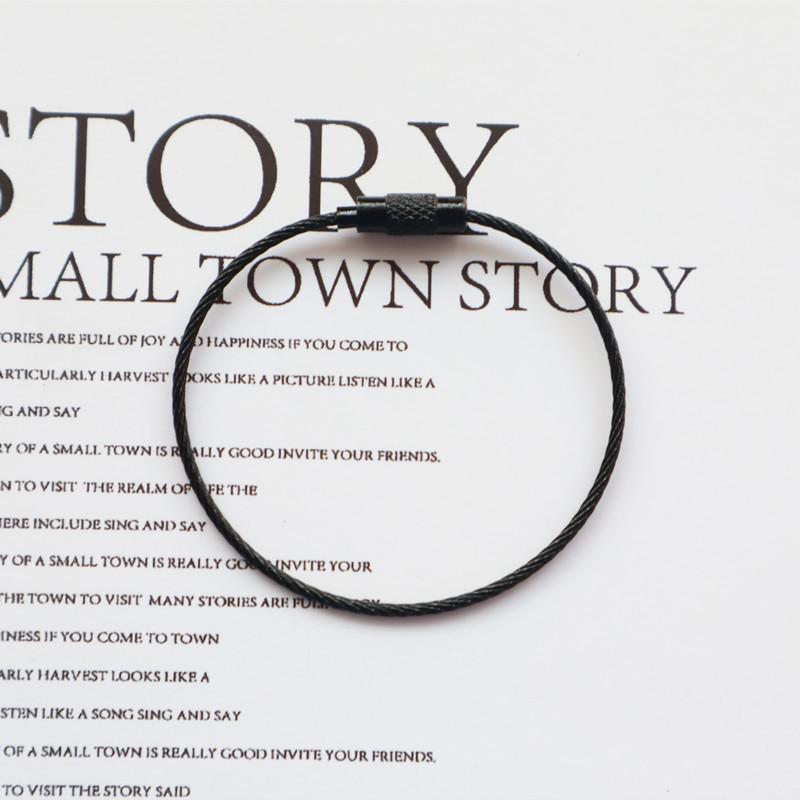 1 stk Fargerik Bagasjelappklemme i Rustfritt Stål Slitesterk og Enkel å Installere Perfekt for Reise og Daglig Bruk