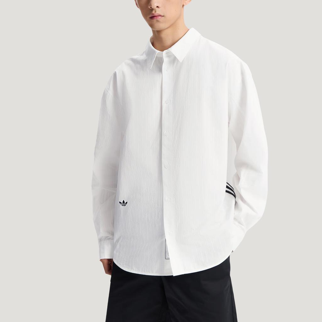 adidas Originals Partnerstwo Koszulka Polo w Paski z Długim Rękawem Koszulki Unisex KS5309