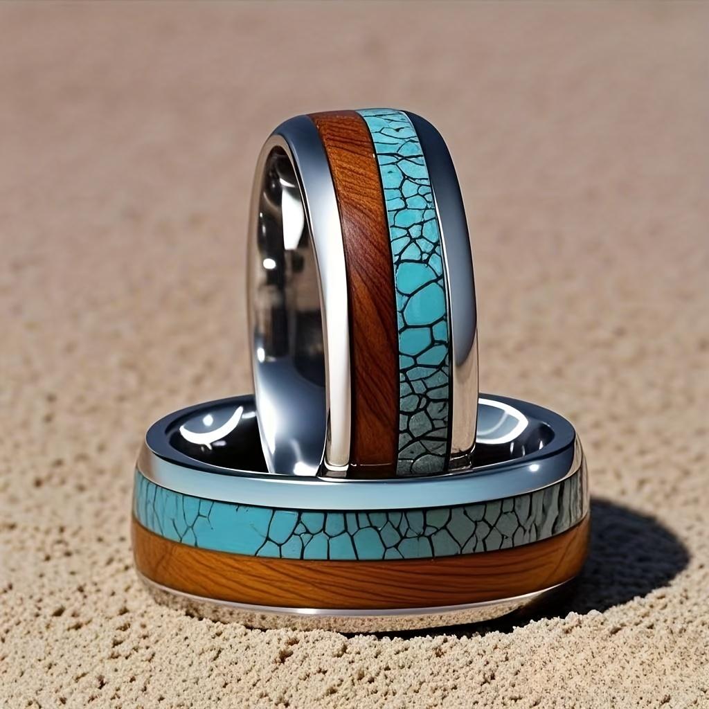 Men's Stainless-Steel Rings 2025 Trend Jewelry New In Ring Rings For Couples Girlfriend Gift Stainless Steel Rings