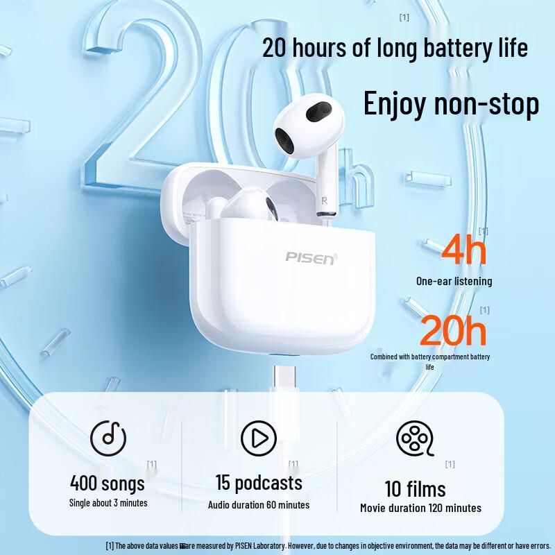 PISEN P1 True Wireless Bluetooth Earbuds