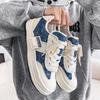 Shoes new spring breathable senior sense youth casual board shoes thick sole heightening sports shoes