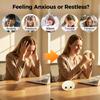 Large Dumpling Stress Ball With Steamer Colorful Squishy Bun Sensory Toy For Anxiety Relief, Squeeze Dough Ball For Adults&Kids