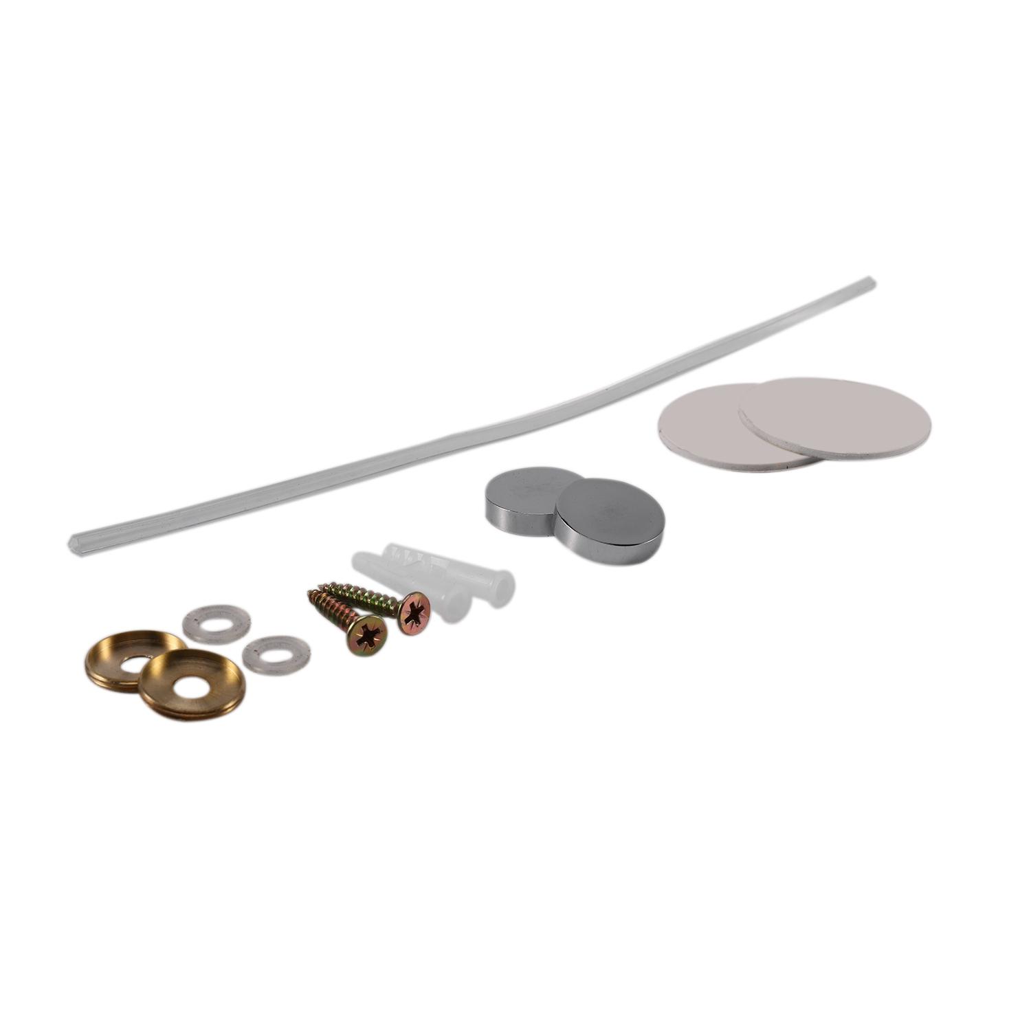 Hair Dryer Wall Mount Holder Aluminum Alloy Bracket Holder For Dyson Supersonic Hair Dryer серебряный