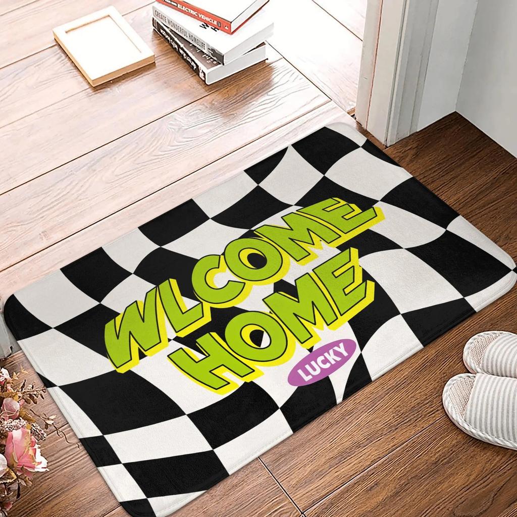 Luxury Vintage Home Entrance Door Mat Room Rugs for Bedroom Hallway Floor Foot Bath Mat Doormat Custom Washable