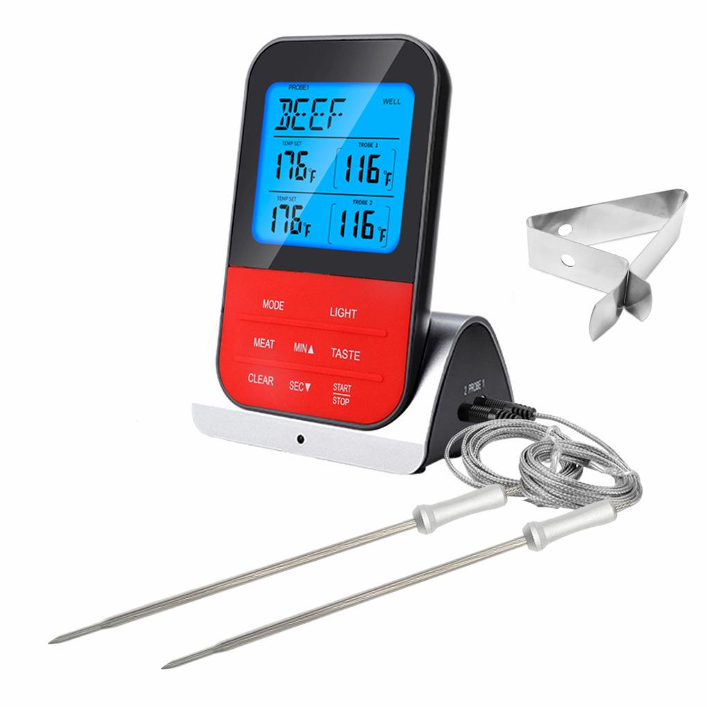 

Беспроводной многозондовый водонепроницаемый термометр для мяса в духовке и на гриле