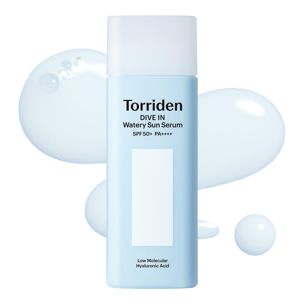 Torriden Dive In Watery Sun Serum 50ml SPF50+ PA++++ Hydrating Sunscreen Skin Care