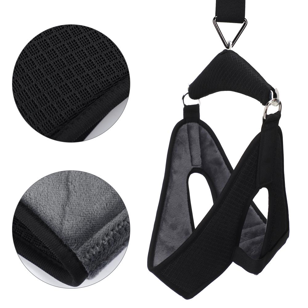 Cervical Neck Traction Hanging Device Soft Neck Stretching Belt Pain Relief Medical Neck Orthosis Traction Frame Adjustable