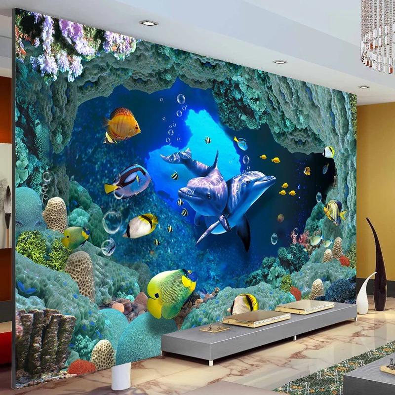 Photo Wallpaper 3d Stereo Cartoon Mural Home Decor Wall Paper Kids' Room Living Room Background Murals Wallpapers