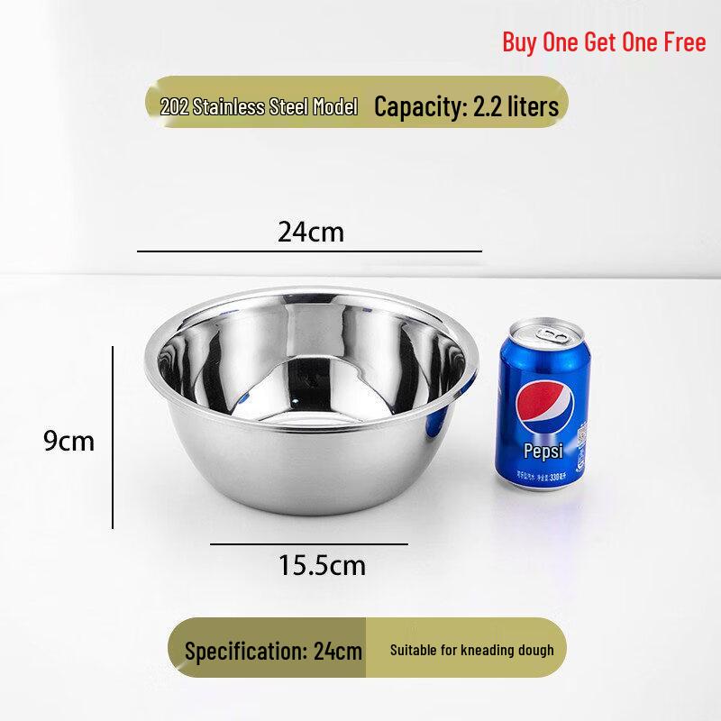 ZISIZ Food Grade Stainless Steel Basin