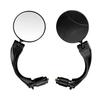 1 Pair Bicycle Handlebar Mount Rearview Mirror 360-Degree Rotation Universal Road Mountain Bike Grip Handle End Mirror Bike Accessories