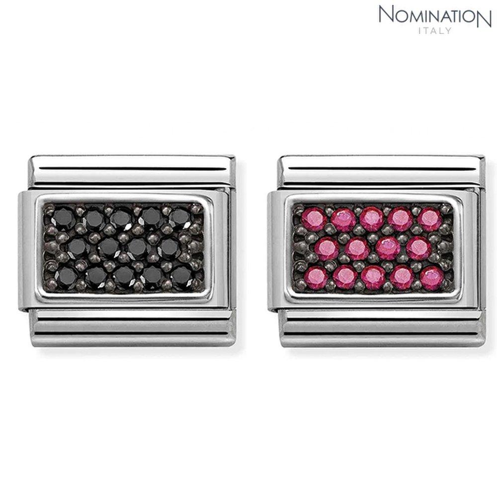 Composable Classic Pave Cubic, Silver Link 330324 (Choose 1)