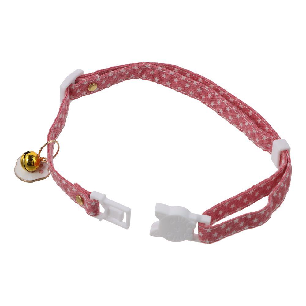 Cotton Cotton Breakaway Cat Collar with Bell 2.5 Inch Cute Accessory Multipurpose Pet Collar  Pet