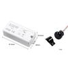 200W/500W Dual Touch Sensor Proximity Switch 220V5A 50Hz Double-door Induction Switches, Double-handed Sweep Induction Switch