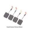 2/4Pcs Carbon Brush Replacement Partfor N421362 Dwe4217 Dwe4238 Dwe4246 Dwe4257 Angle Grinder Motor Carbon Brush Set