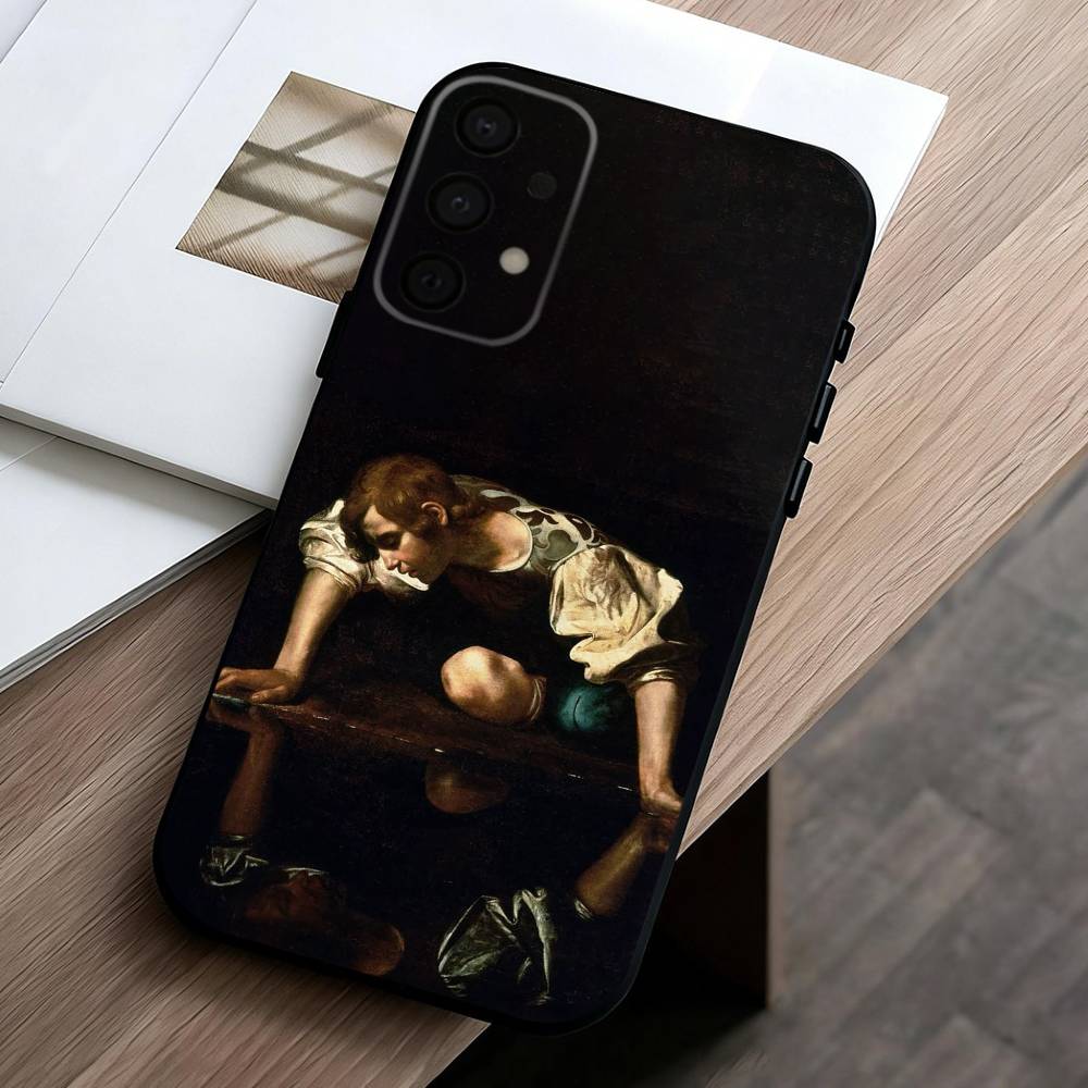 C-Caravaggio-O P-Painting-G Phone Case For Samsung Galaxy A73,A72,A71,A70,A53,A52,A51,Others Soft Black Cover