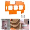 Accuracy Woodworking Template with Adjustable Designs for Accurate Hole Cutting In Furniture and Craft Projects