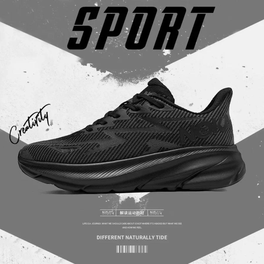 High-quality, Wear-resistant, Anti-slip, Elastic Men's Large-sized Lace-up Casual Sports Breathable Running Shoes Shoes for Men