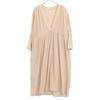 Evam Eva [22Stainless Steel] E221T077 Cotton One Piece Dress * There Is No Size Description. beigeUsed