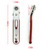 1PC Mini Ratchet Wrench Hexagon Torx Bidirectional Control for Single/Double Head Screwdriver Drill Bits Tool 1/4"(6.35mm)