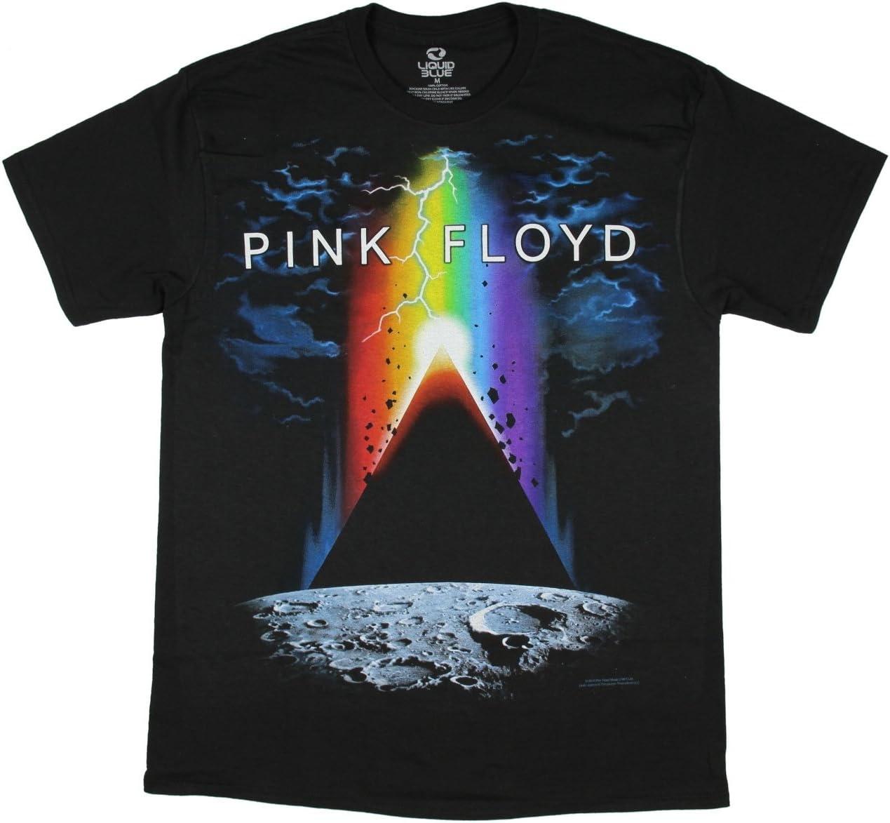 Официальная графическая футболка Pink Floyd Dark Side of The Moon S чёрный