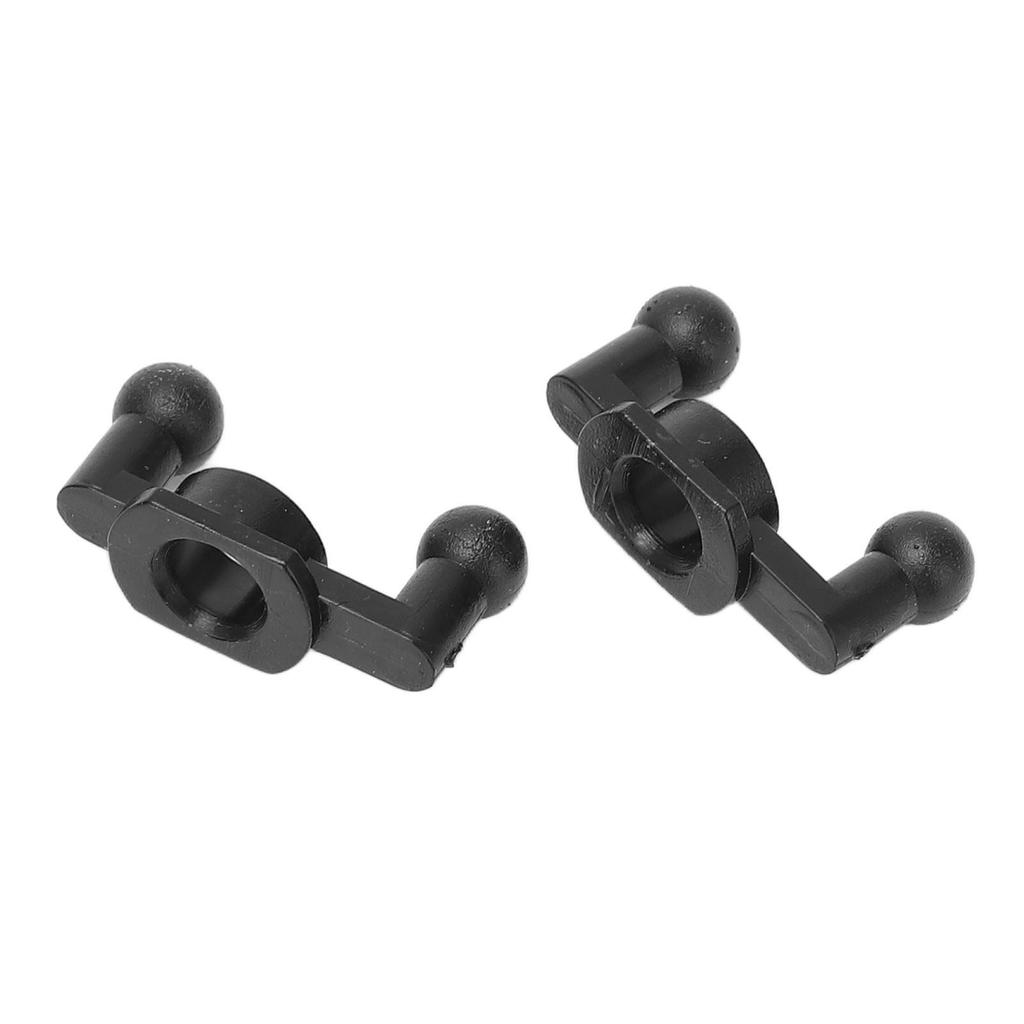 2pcs RC Helicopter Connect Buckle Bulb Spare Parts Plastic Black RC Airplane Accessories for Wltoys