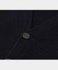 LETTERCOMO Essential V-Neck Cardigan Knit Dark Navy