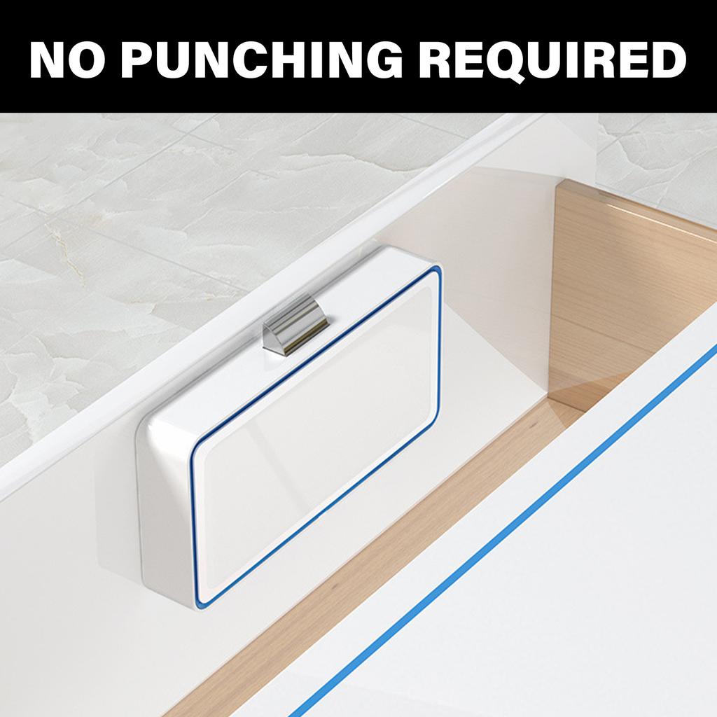 Electronic Cabinet Lock Child Safety Proofing Lock Hidden Drawer Lock for Cabinet Drawer Locker Cupboard Enduring