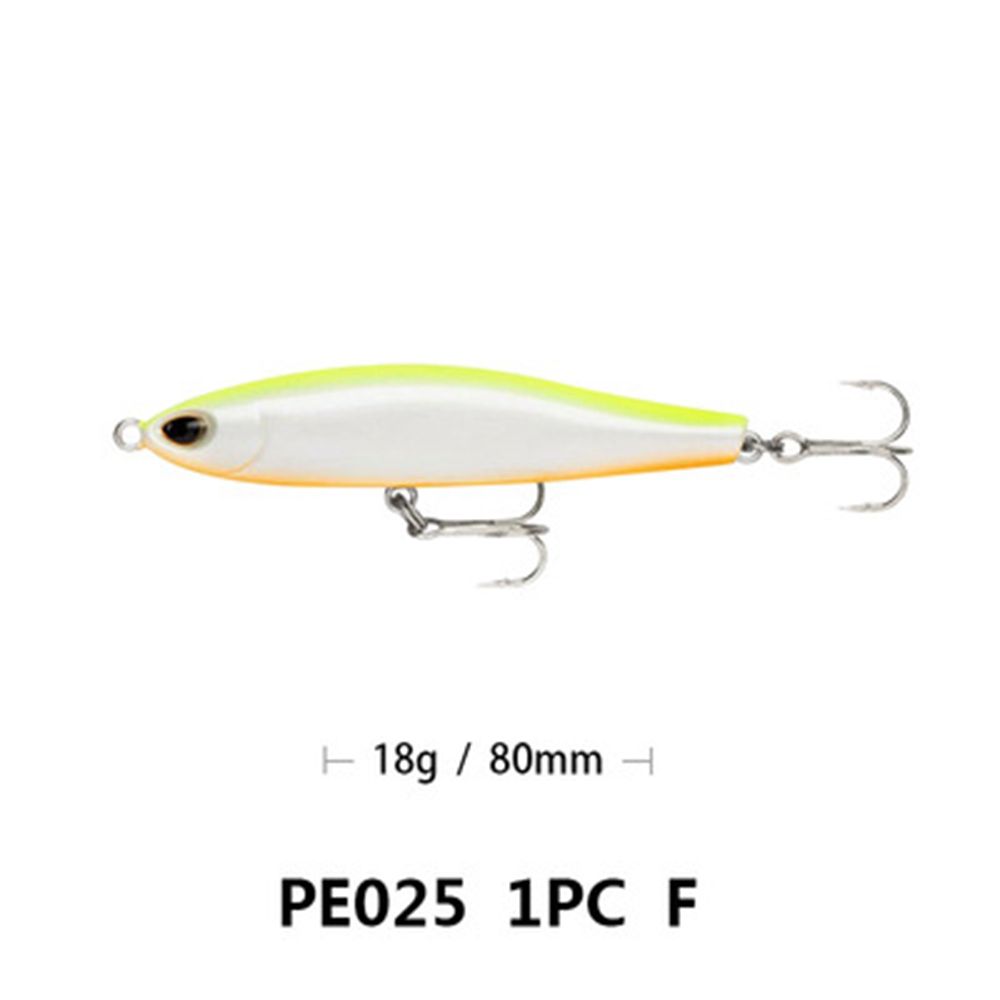 Outdoor Useful Tackle Fish Hooks Winter Fishing Minnow Lures Pencil Sinking Minnow Baits
