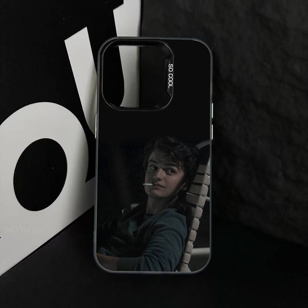 J-Joe K-Keery Actor Phone Case For iPhone 17,16,15,14,13,12,11 Plus,Pro Max,XS,Colorful Silver Black Cover