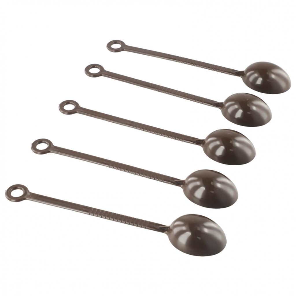 5PCS Spoons Fruit Powder/Coffee Espresso Scoop Plastic 200mm Practical