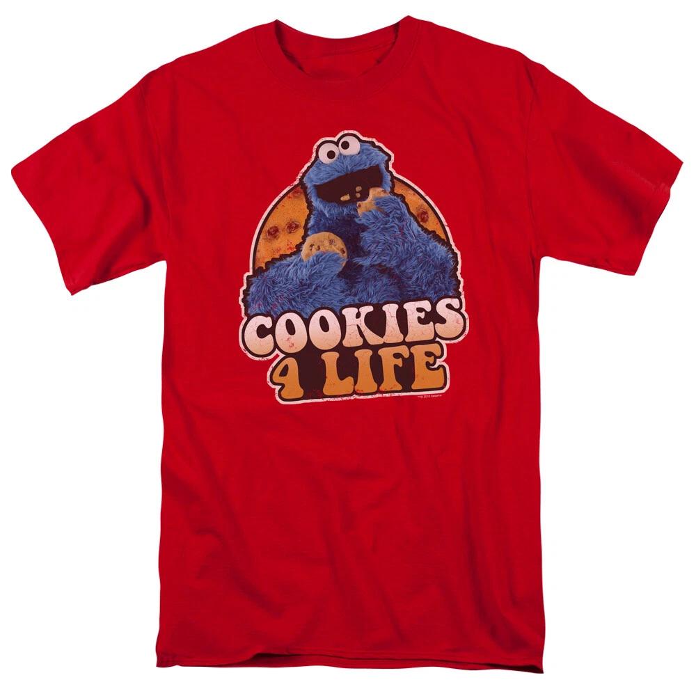 Sesame StrFFt  Cookies 4 Life  T-Shirt - Regular or Tank - to 5X S