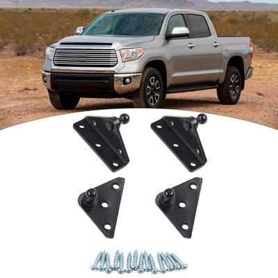 For Bonnet Lifters Direct Replacement Ball Stud Bracket Flat-shaped Mounting Bracket Includes 16 Screws L-type Mounting Bracket