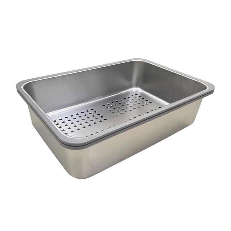 Brushed 304 Stainless Steel Single Basin Kitchen Sink