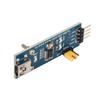 USB zu UART TTL Modul USB Mini AB Stecker 3 Leistungsmodi 3 LED USB UART Serielles Adaptermodul für Win XP 7 8 10 11