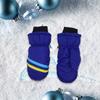 1 Pair Kids Mittens Winter Waterproof Warm with Hook for Children Sports Gear Gifts Accessories Ski Printed Outdoor Activities