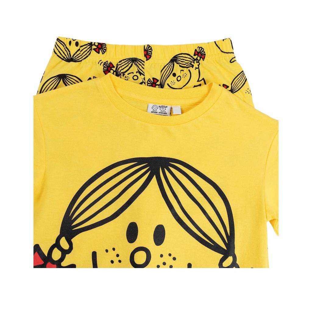 Mr Men & Little Miss Girls Long-Sleeved Long Pyjama Set