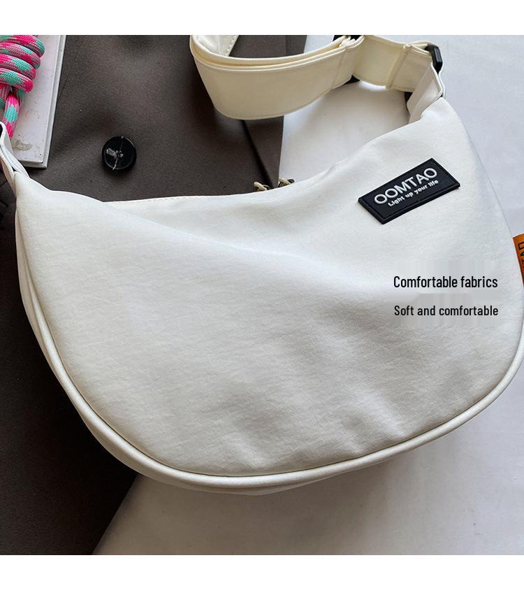 2025 Women's Large Capacity Dumpling Crossbody Bag - Autumn/Winter Casual Versatile Lightweight Shoulder Bag