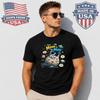 From Moon To The Muse Astronaut Graphic T-Shirt Space Design