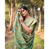 Pure Silk Digital Printed Saree, Exuding Regal Charm With Its Rich Pallu And Intricate