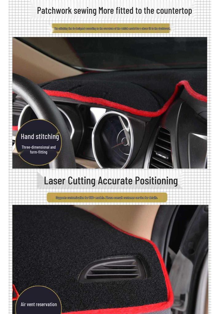 Geely 4th Gen Emgrand Dashboard Anti-Glare Sunshade Pad for 25 Models