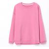 Women's 2024 Chic Korean-Style Loose Sweatshirt - Petite Spring/Autumn Trend
