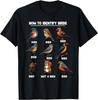 Lustiger Vogel Wie man Vögel identifiziert - Vogelbeobachter T-Shirt für Vogelliebhaber