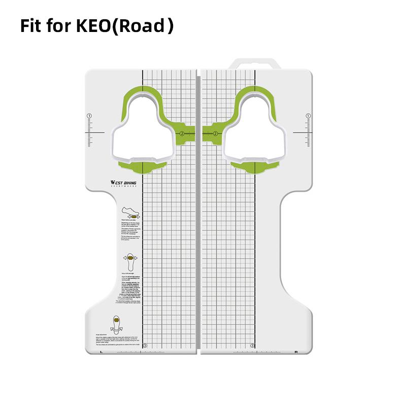 WEST BIKING Bicycle Pedal Cleats Adjustment Cleats Bike Pedal Cleats for SPD/KEO/SPD-SL Pedal MTB Road Self Locking Accessories for KEO