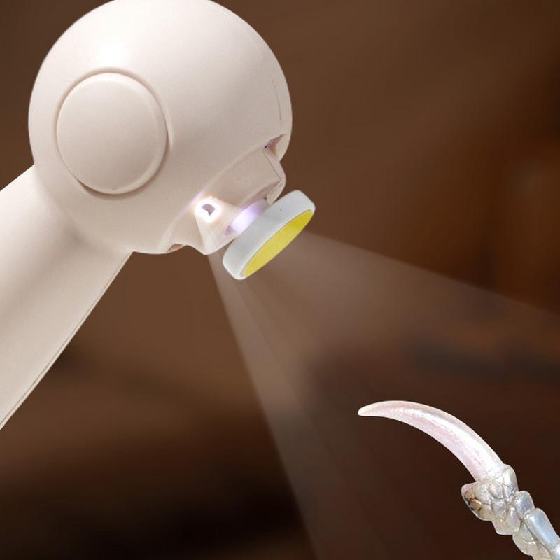 Parrot Beak Trimmer Noiseless Electric Beak Grinder Multipurpose Bird Care Supplies Nail Trimming Tool With 6 Grinding Heads For