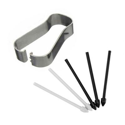 1 Set Pen Tips Replacement with Metal Clip Stylus S Pen Nibs Refill Tool for Tab 6/7 Note 10/20 Phone Stylus