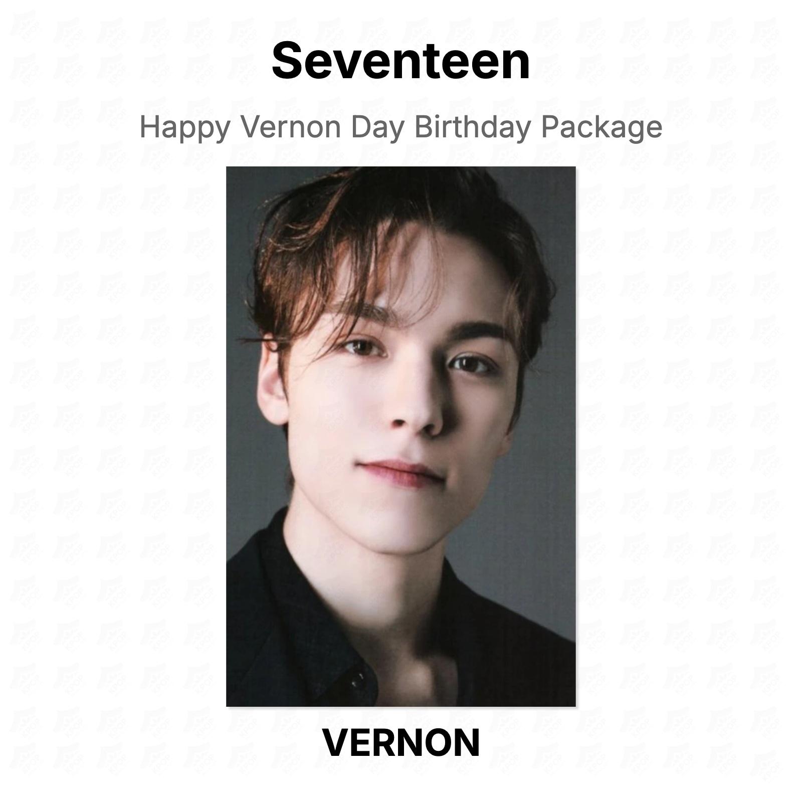 Seventeen Happy Vernon Day Birthday Package Official Photocard VERNON 02